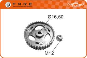 FARE 10512 - POLEA ARBOL LEVAS RENAULT