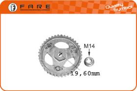 FARE 10520 - POLEA ARBOL LEVAS RENAULT DIESE