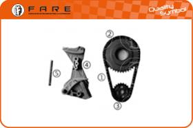 FARE 12922 - KIT DISTRIBUCION AUDI A4-A6 2.0 TDI