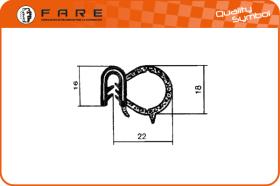 FARE 1329 - PERFIL CONTORNO PUERTAS SOBREMEDIDA