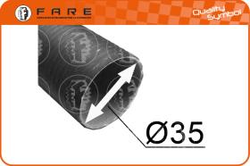 FARE 1714 - TUBO FLEXIBLE CARTON ALUMINIZADO 35