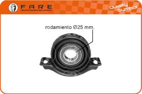 FARE 4350 - SOP.TRANSMISION MERCEDES ROD. 25MM