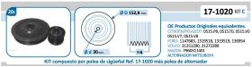 IJS 171020KIT C - KIT POLEA CIGüEñAL + POLEA ALTERNADOR CITROëN