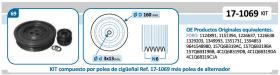 IJS 171069KIT - KIT POLEA CIGüEñAL + POLEA ALTERNA. ADAP. A FORD