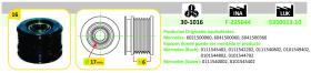 IJS 301016 - POLEA ALTERNADOR RENAULT