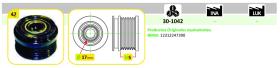 IJS 301042 - POLEA ALTERNADOR BMW