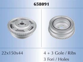 MALÓ 658091 - POLEA FIAT BRAVO-DOBLO GASOLINA
