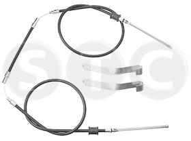 STC T480101 - CABLE FRENO TRANSIT RUOTE SINGOLE / SILE WEELS FRENO FORD