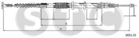 STC T480482 - CABLE FRENO 146 SX-LHBRAKE FRENO FIATUZUKIOOISSANTS