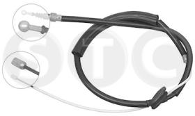 STC T480596 - CABLE FRENO TT QUATTRO DX/SX-RH/LH