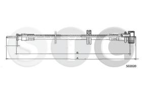 STC T480623 - CABLE CUENTAKILOMETROS 518 - 5