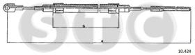 STC T480635 - CABLE FRENO 518-520 ALL DX/SX-RH/LH