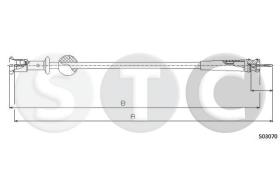 STC T480784 - CABLE CUENTAKILOMETROS XANTIA
