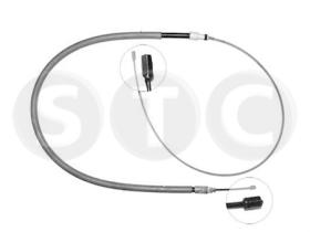 STC T480833 - CABLE FRENO C2 ALL (DRUM BRAKE) DX/SX-N