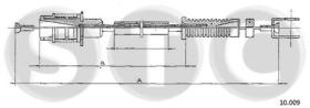 STC T480877 - CABLE ACELERADOR 2CV - DYANE - ACADYANE