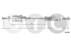STC T480883 - CABLE ACELERADOR GX ALL CARB.