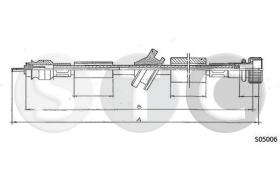 STC T480913 - CABLE CUENTAKILOMETROS 200-200