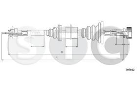 STC T480919 - CABLE CUENTAKILOMETROS 190 ALL