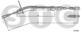 STC T480926 - CABLE FRENO 200/8-280/8