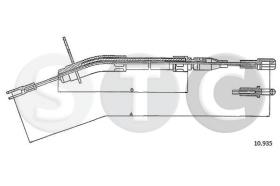 STC T480926 - CABLE FRENO 200/8-280/8 DER