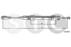 STC T480933 - CABLE FRENO 230-300-320 CE-E36DELL
