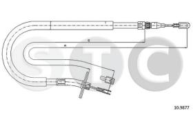 STC T480965 - CABLE FRENO SPRINTERCH.3550 MOIZQQ