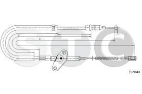 STC T481017 - CABLE FRENO L408D-L410D ALL SXIZQQ