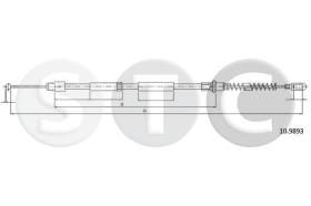 STC T481021 - CABLE FRENO SPRINTERALL (PT.5TDERR