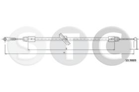 STC T481030 - CABLE FRENO SPRINTERALL CH.366DELL