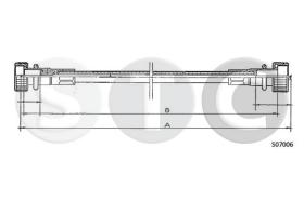 STC T481175 - CABLE CUENTAKILOMETROS 126 MM.