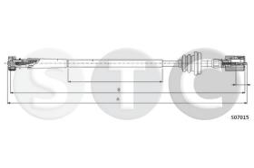 STC T481243 - CABLE CUENTAKILOMETROS CINQUEC