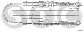 STC T481261 - CABLE FRENO 500 F/L