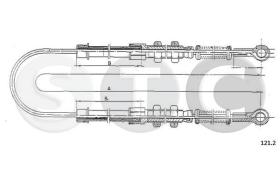 STC T481261 - CABLE FRENO 500 F/L TRAS