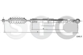 STC T481272 - CABLE FRENO X 1/9 ALL TRAS
