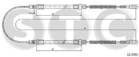 STC T481370 - DAILY 35.8-35.10-35.12 FRENO IVECO