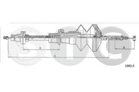 STC T481417 - CABLE ACELERADOR PANDA 750/100