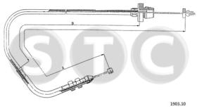 STC T481499 - PANDA 750-1000-4X4 MOT. FIRE ACELERADOR FIAT