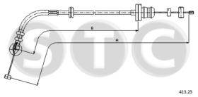 STC T481512 - CABLE ACELERADOR PUNTO 55 - 60 - 75 -