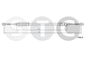 STC T481524 - CABLE ACELERADOR DAILY 30.8 -