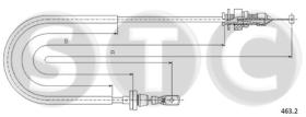 STC T481528 - BRAVA/BRAVO/MAREA ALL 1,6 16V103CV ACELERADOR FIAT