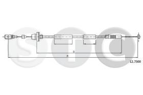 STC T481546 - CABLE ACELERADOR COUPE 1710 1