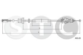 STC T481552 - CABLE ACELERADOR PUNTO 85 1,2