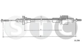 STC T481639 - CABLE EMBRAGUE SIERRA 2,0 (IN-