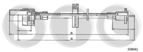 STC T481718 - CABLE CUENTAKILóMETROS TRANSIT MM.?2555