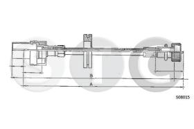 STC T481730 - CABLE CUENTAKILOMETROS ESCORT