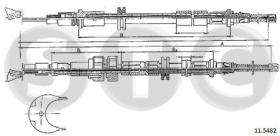 STC T481778 - SIERRA ALL-SAPPHIRE  EXC.6CYL-4X4SW FRENO FORD