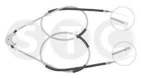 STC T481784 - CABLE FRENO FIESTA ALL