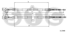 STC T481812 - FIESTA-KA - PUMA FRENO FORD