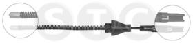 STC T481816 - CABLE FRENO FIESTA ALL (DRUM BRAKE)AKE FRENO FORD