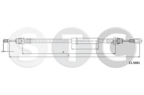 STC T481856 - CABLE FRENO TRANSIT ALL RWD CADERR